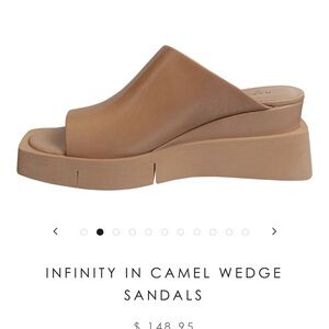 NEW NakedFeet Infinity Camel Slip On Mule